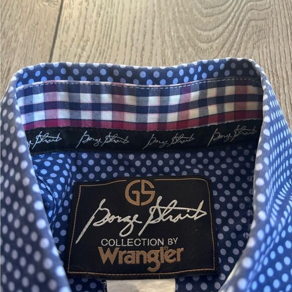 Wrangler George Strait collection long sleeve button down shirt - Picture 3 of 4
